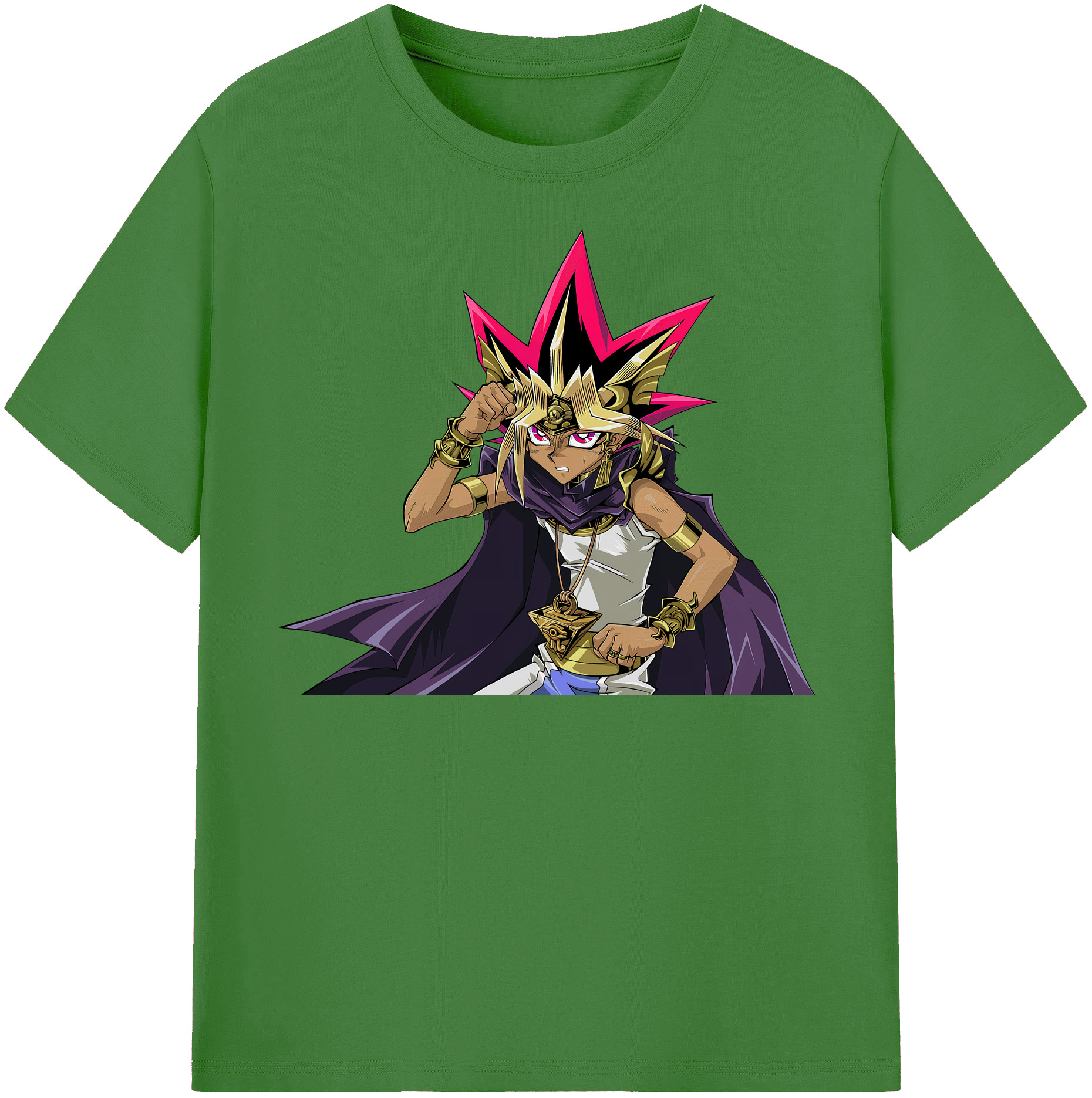 （画像用） 遊☆戯☆王 Yu-Gi-Oh! レディースカジュアルプリントTシャツ（綿100％）